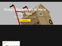 Screenshot for https://gregsremovals.com/