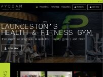Website Screenshot Pycsam Health & Fitness Club