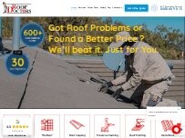 Website Screenshot Roof Doctors SA