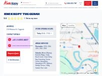 Website Screenshot Kwik Kopy Tuggerah