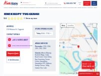 Website Screenshot Kwik Kopy Tuggerah
