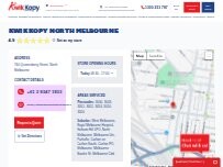 Website Screenshot Kwik Kopy North Melbourne