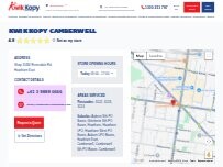 Website Screenshot Kwik Kopy Camberwell