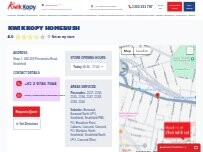 Website Screenshot Kwik Kopy Homebush