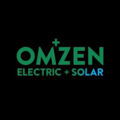 Omzen Electric + Solar Logo
