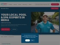 Website Screenshot Poolwerx Erina