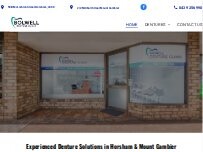 Website Screenshot Bolwell Denture Clinic