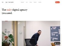 Website Screenshot Blank Theory