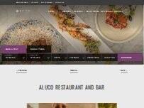 Website Screenshot Aluco Restaurant And Bar