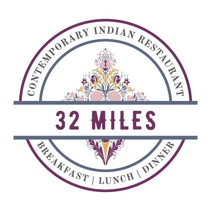 32 Miles Indian Restaurant Logo