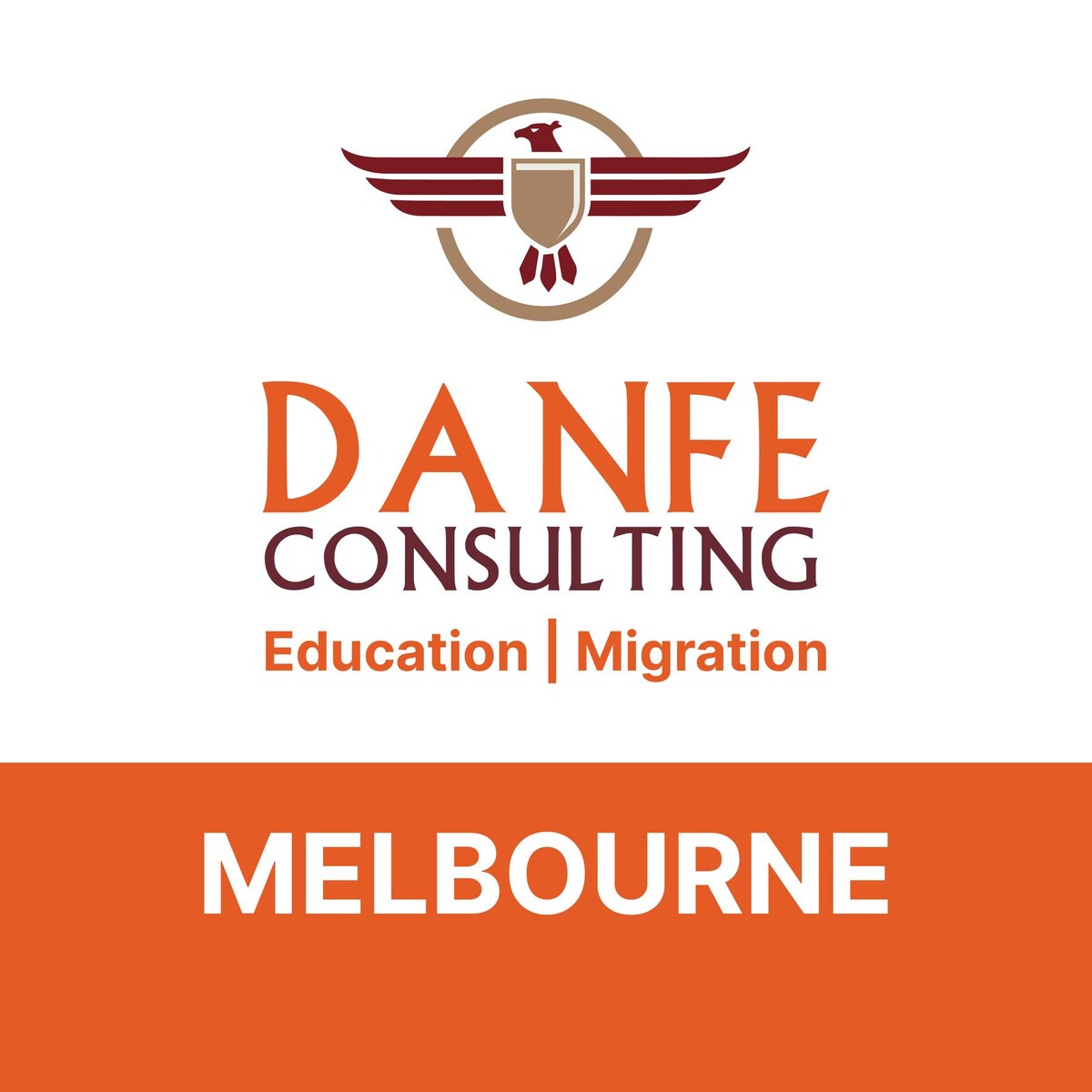 Danfe Consulting Education and Migration Mel Logo
