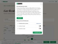 Website Screenshot National Car Rental