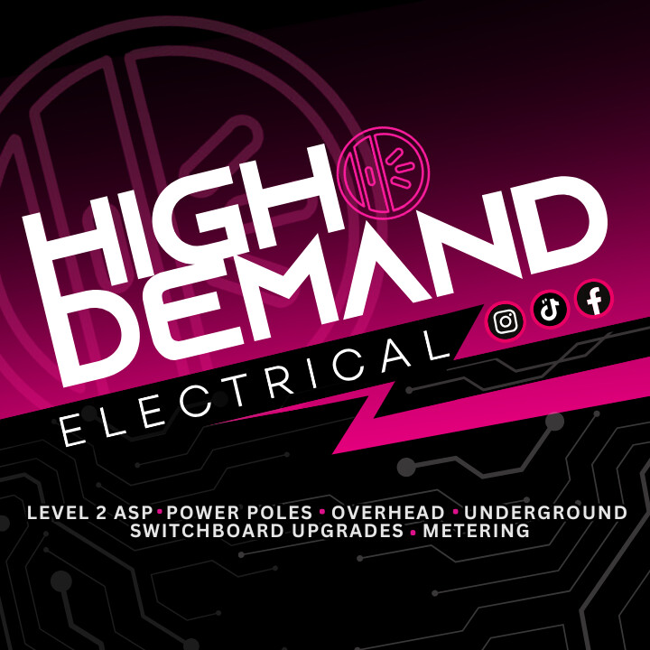 High Demand Electrical Logo