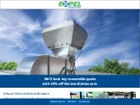 Website Screenshot Expel Exhaust Fans Pty Ltd