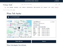 Website Screenshot Pillow Talk Aspley