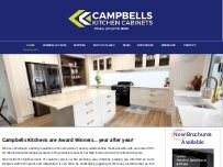 Website Screenshot Campbells Kitchen Cabinets