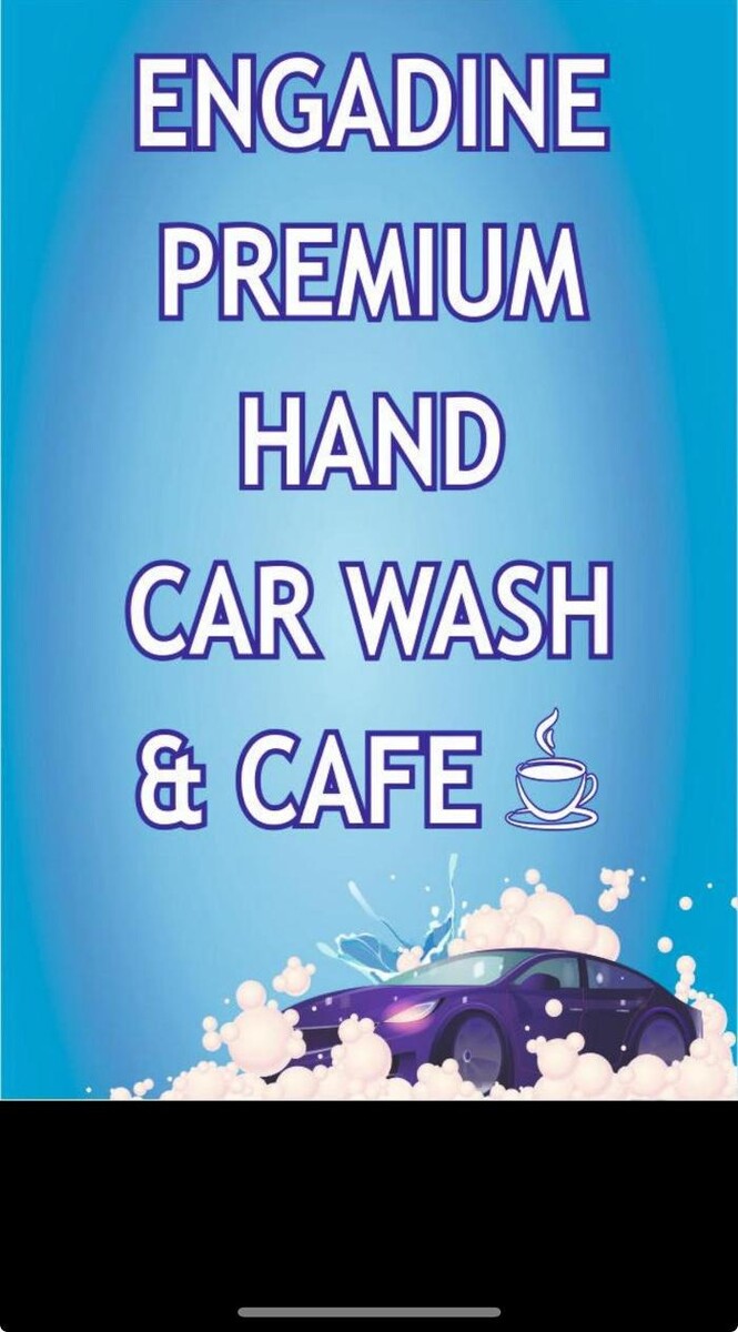 Engadine premium hand car wash and cafe Logo