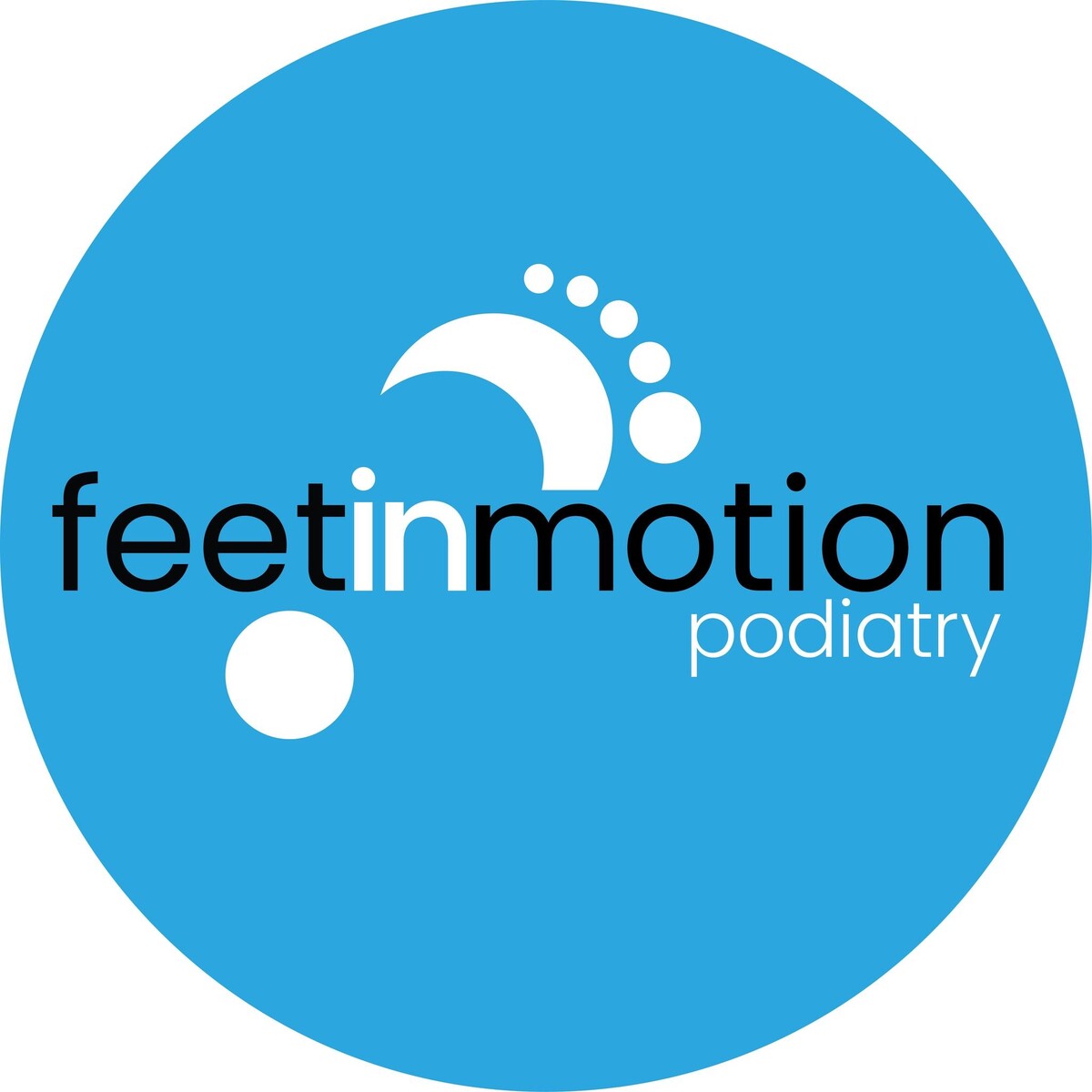 Feet in Motion Podiatry Logo