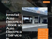 Website Screenshot Innisfail Auto Electrics Pty Ltd