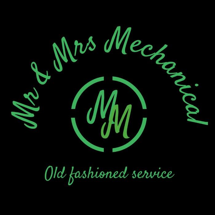 Mr & Mrs Mechanical Logo