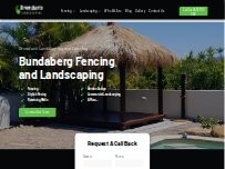 Website Screenshot Brendan's Landscaping and Fencing