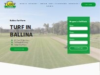 Website Screenshot Ballina Turf Farm