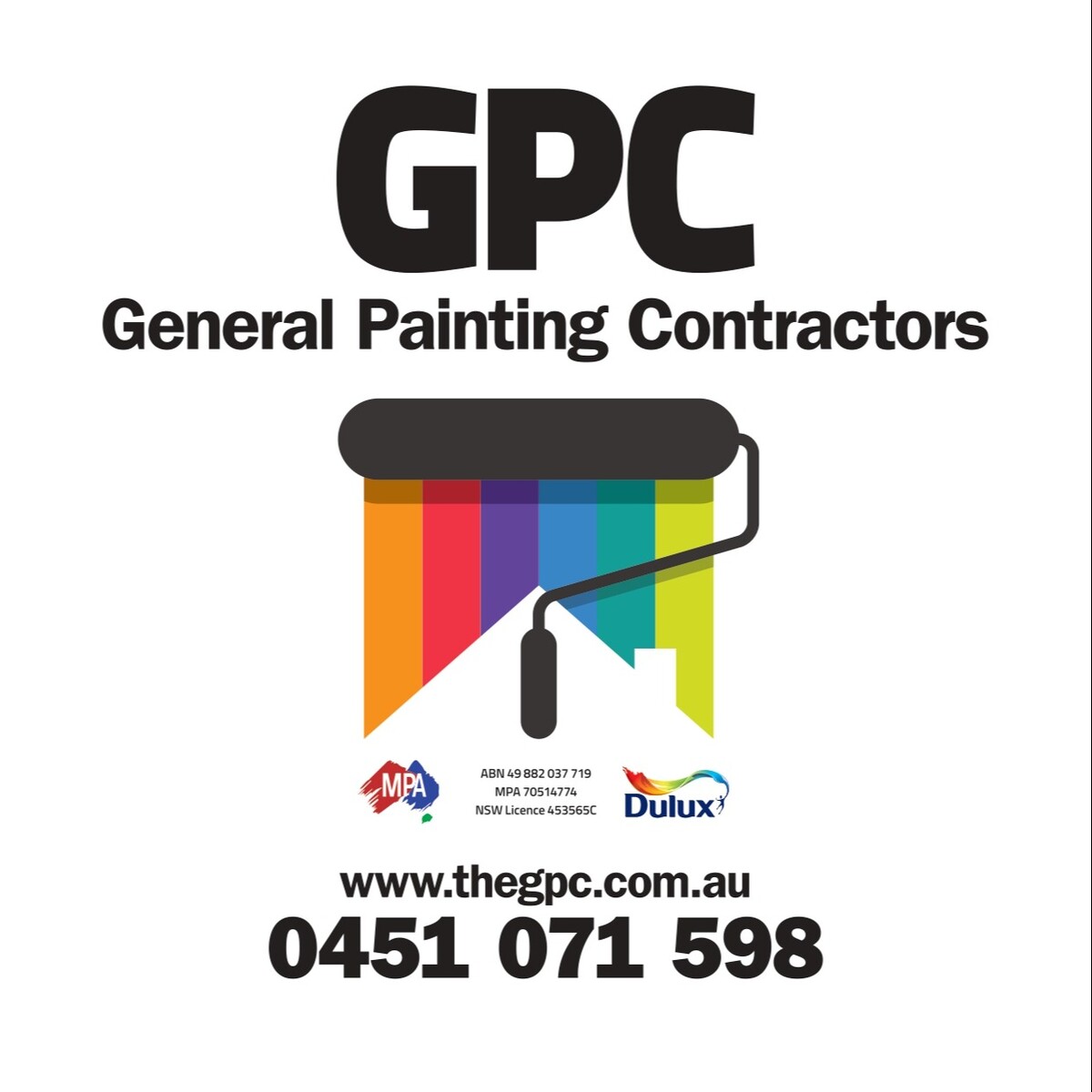General Painting Contractors Logo