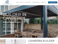 Website Screenshot EliMar Constructions