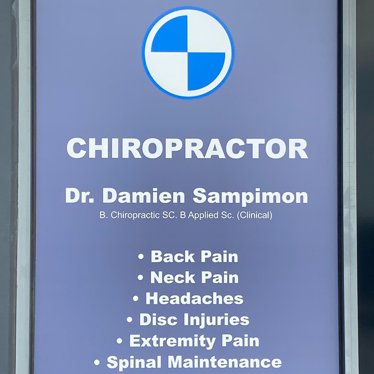 Sampimon Chiropractic Logo