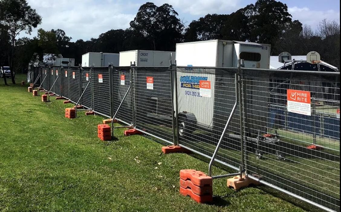 Images Hire Rite Temporary Fence Melbourne