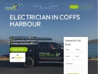 Website Screenshot Steve Black Electrical