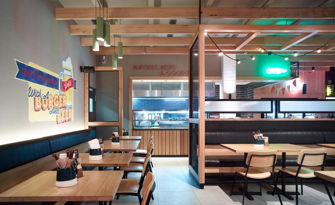 Images Grill'd Burgers - Pacific Fair