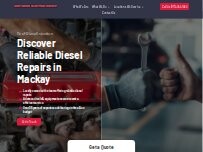 Website Screenshot Reef Diesel Injection