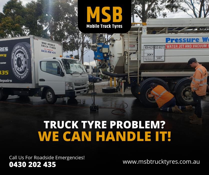 Images MSB Mobile Truck Tyres & Wheel Alignment Truganina