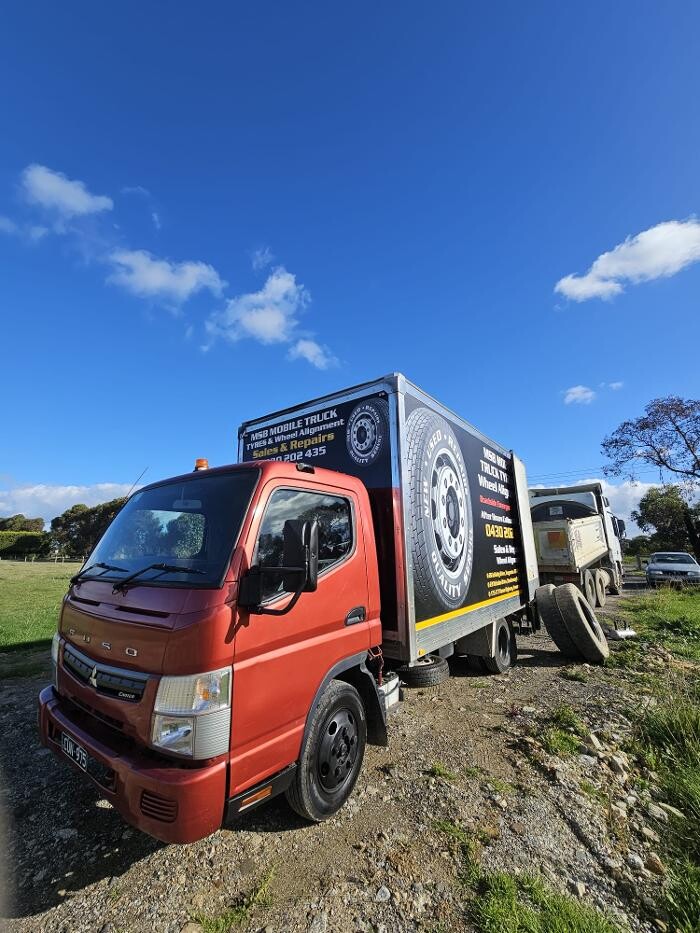 Images MSB Mobile Truck Tyres & Wheel Alignment Truganina