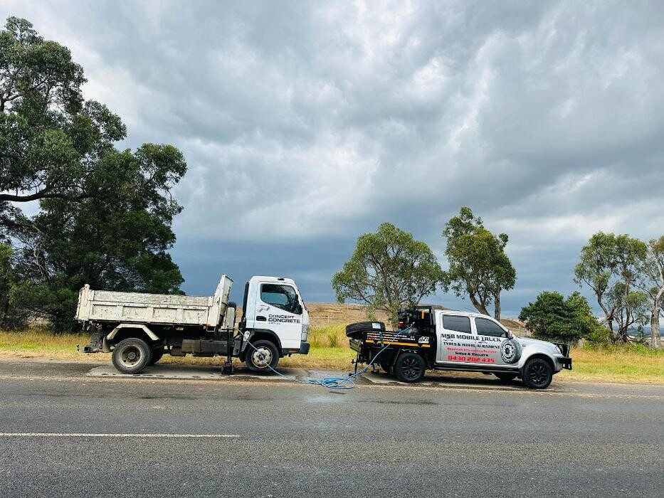 Images MSB Mobile Truck Tyres & Wheel Alignment Truganina