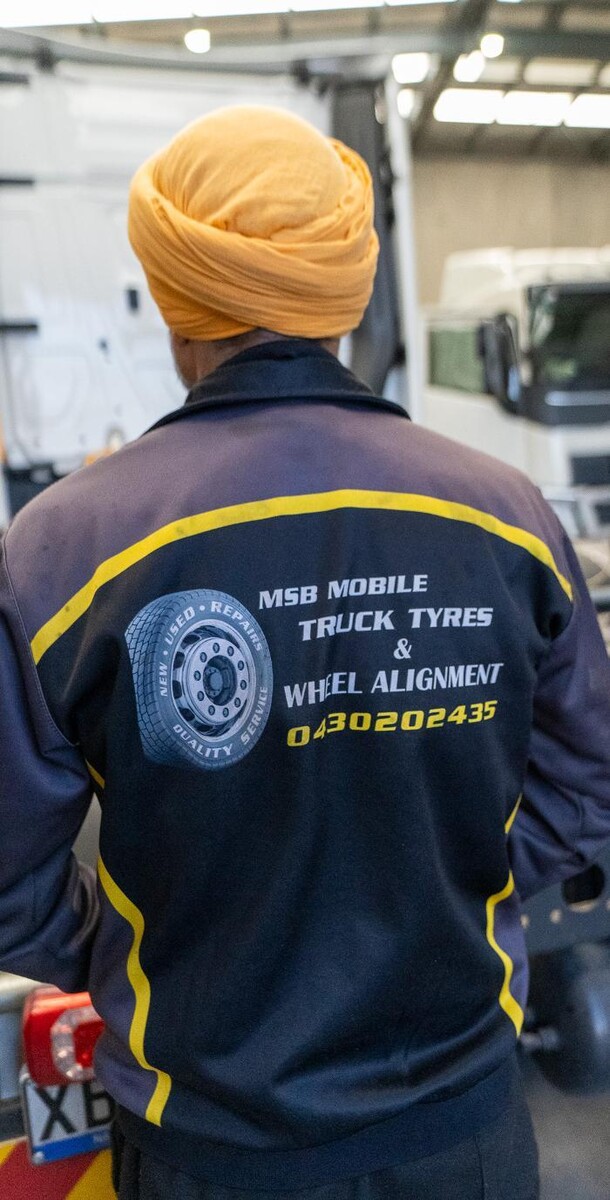 Images MSB Mobile Truck Tyres & Wheel Alignment Truganina