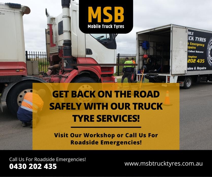 Images MSB Mobile Truck Tyres & Wheel Alignment Truganina