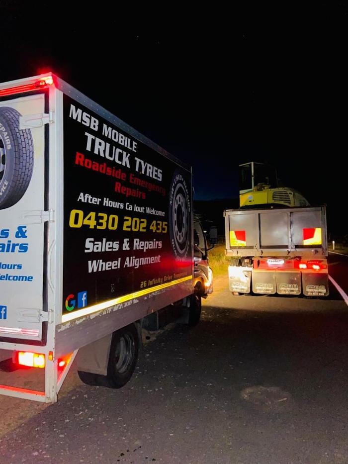 Images MSB Mobile Truck Tyres & Wheel Alignment Truganina