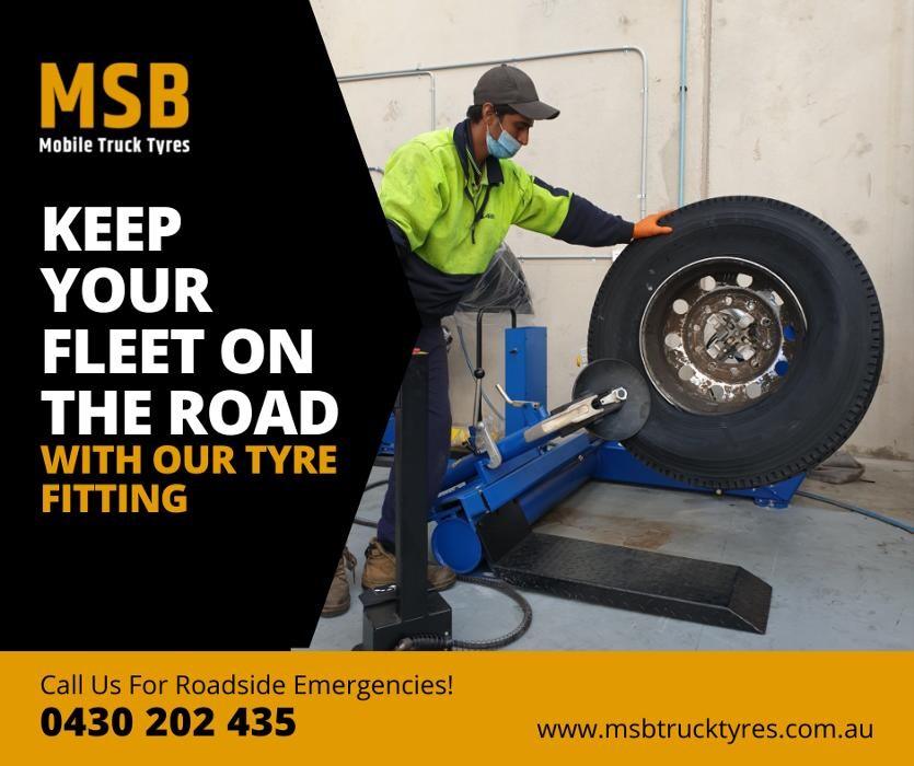 Images MSB Mobile Truck Tyres & Wheel Alignment Truganina