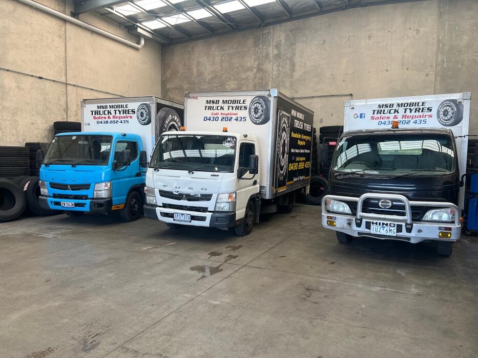 Images MSB Mobile Truck Tyres & Wheel Alignment Truganina