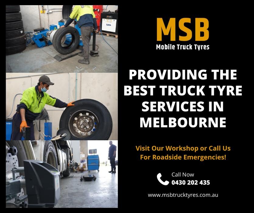 Images MSB Mobile Truck Tyres & Wheel Alignment Truganina