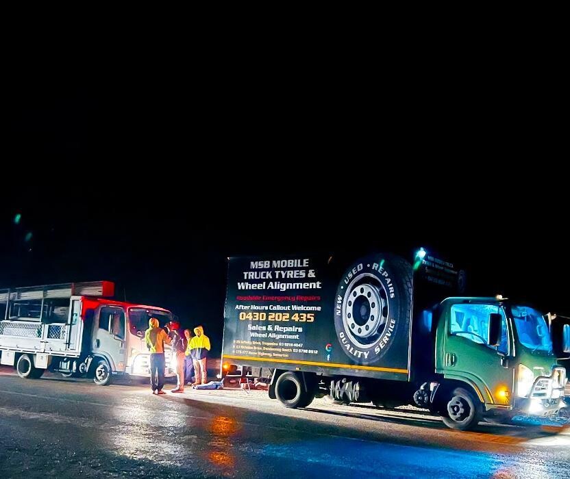 Images MSB Mobile Truck Tyres & Wheel Alignment Truganina