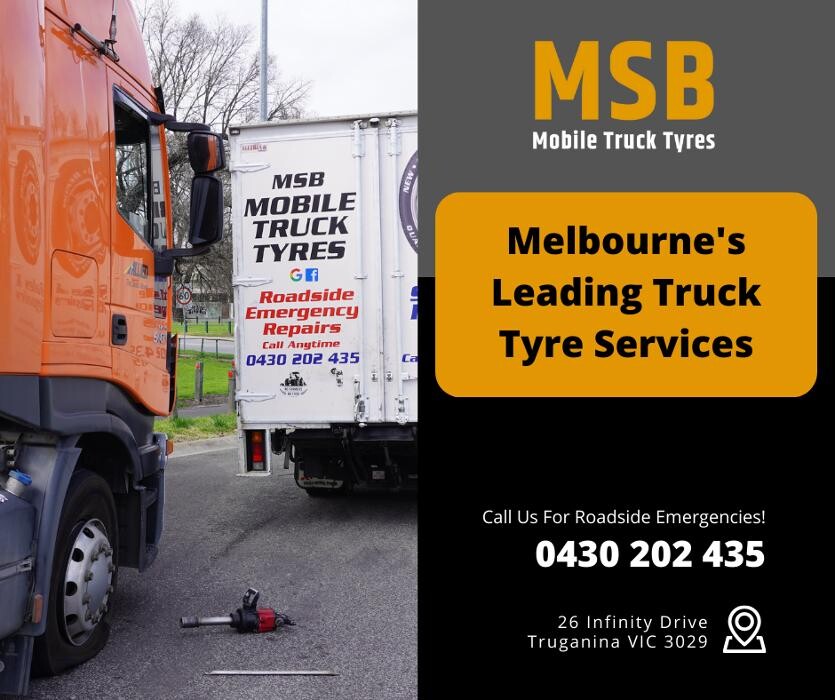Images MSB Mobile Truck Tyres & Wheel Alignment Truganina