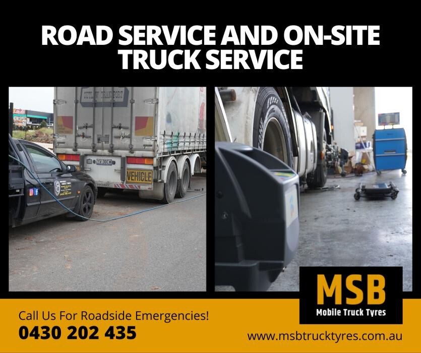Images MSB Mobile Truck Tyres & Wheel Alignment Truganina