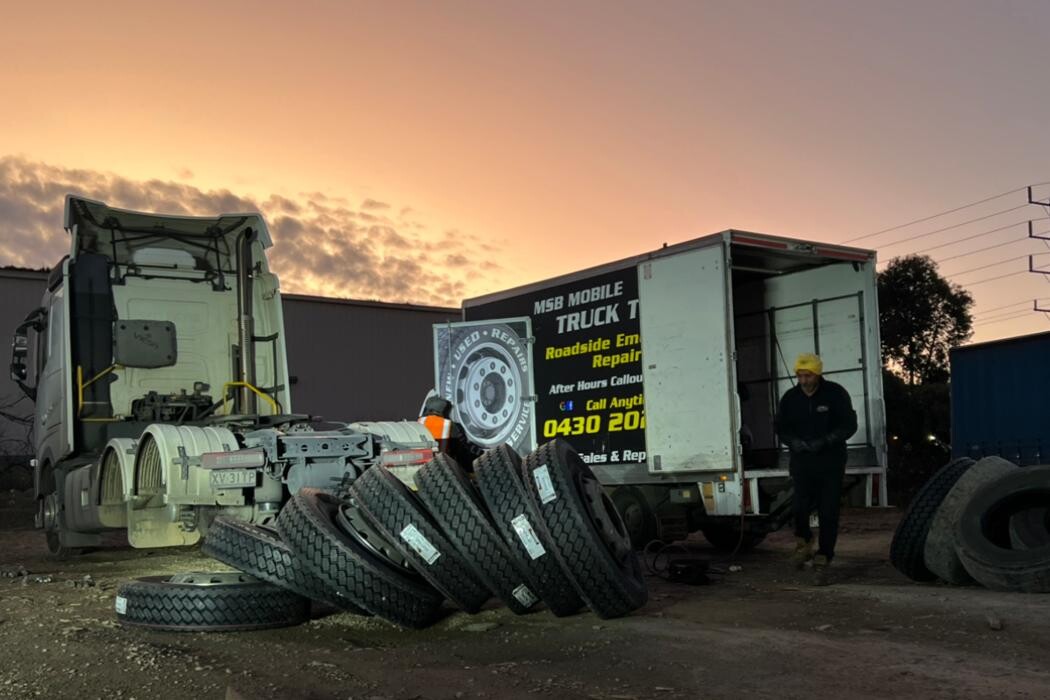 Images MSB Mobile Truck Tyres & Wheel Alignment Truganina