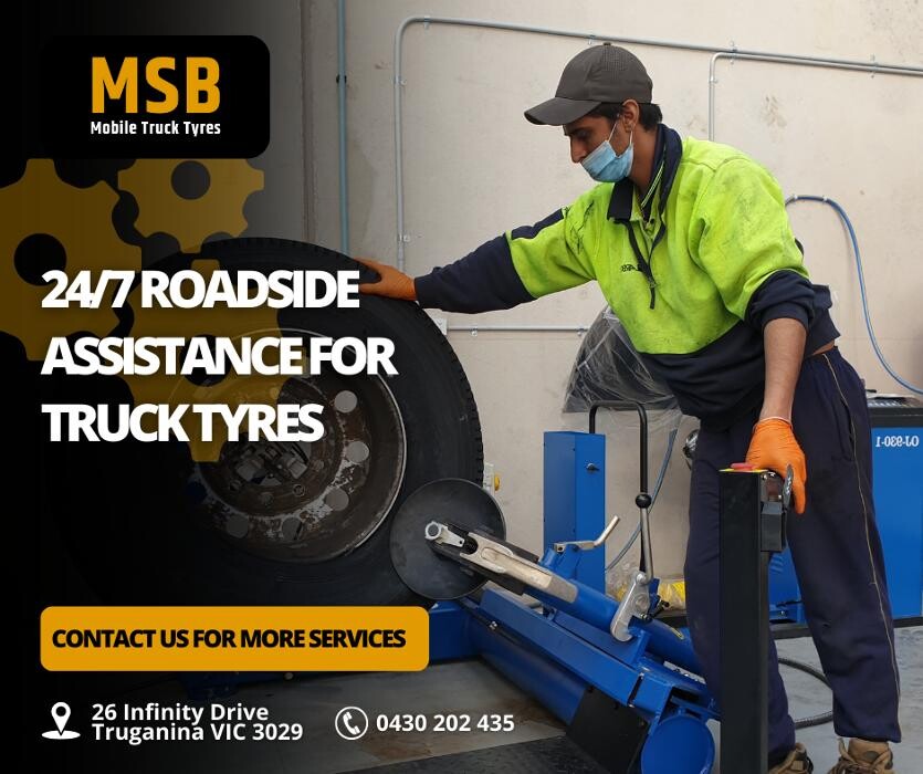 Images MSB Mobile Truck Tyres & Wheel Alignment Truganina
