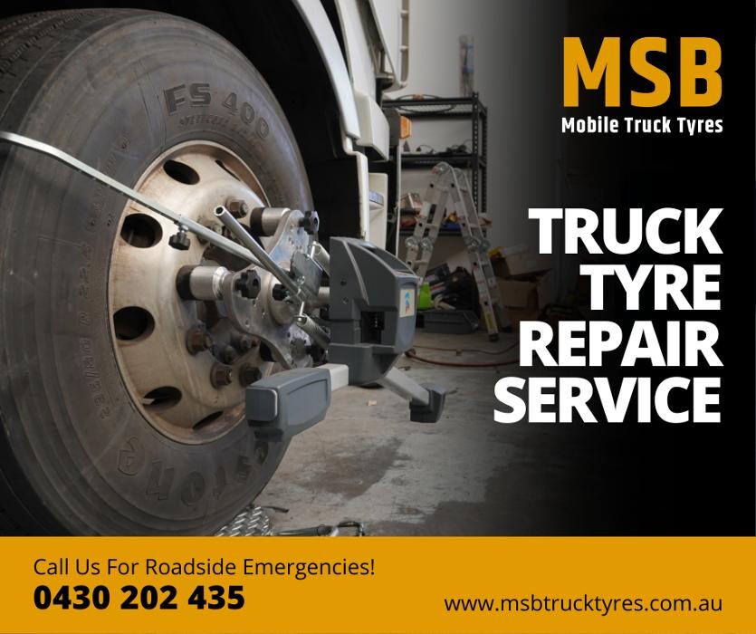 Images MSB Mobile Truck Tyres & Wheel Alignment Truganina