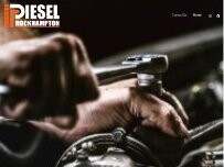 Website Screenshot Precision Diesel Rockhampton