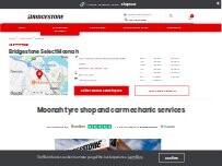 Website Screenshot Bridgestone Select Tyre & Auto Moonah